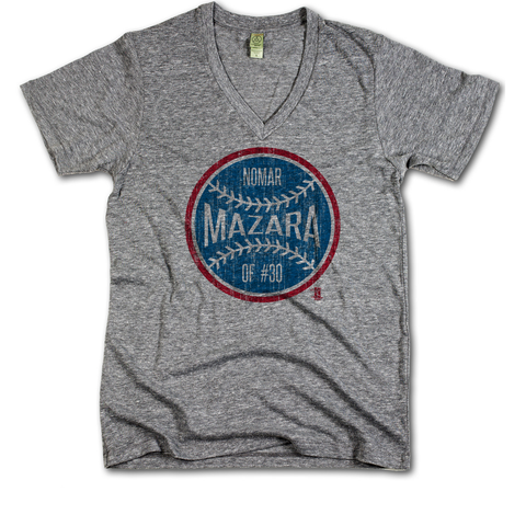 V-Neck Heather Gray