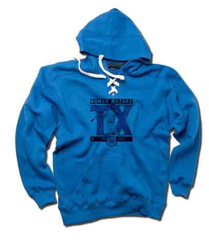 Lace Hoodie Royal