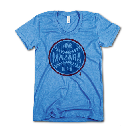 Scoop Neck Heather Lake Blue