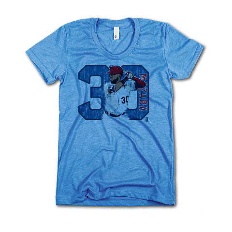 Scoop Neck Heather Lake Blue