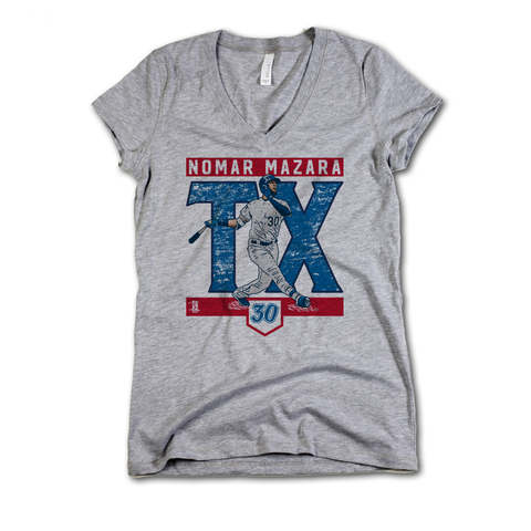 V-Neck Athletic Gray